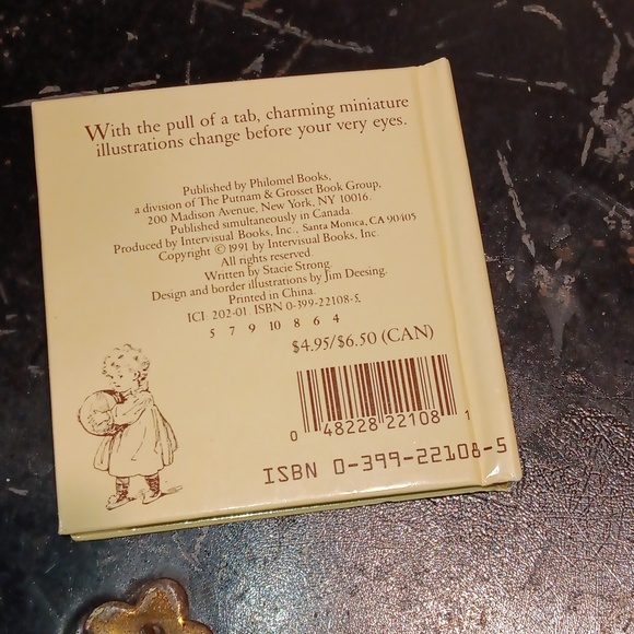 ERNEST NISTER'S TINY TOTS ANTIQUE MOVING BOOK..  #5643 - Picture 2 of 4